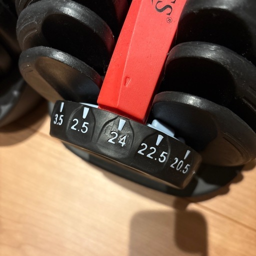 可変式ダンベル24キロ✖️2　