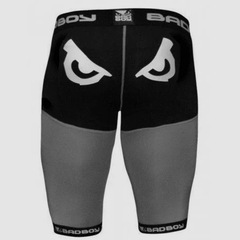 BAD BOYファイトショーツ-ブラック/グレイ-XXLの画像