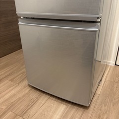 SHARP ノンフロン冷凍冷蔵庫 137L　2017 年製 SJ-D14C-Sの画像