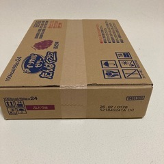 未開封アイソカルゼリーたんぱくプラス　ぶどう味の画像