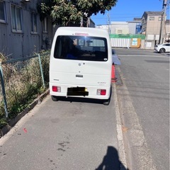 スズキエブリィ小さい飛び石フロントガラスにありますの画像