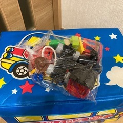 LEGOブロックセット 学校バス収納付きの画像
