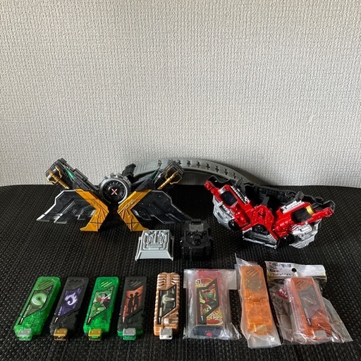 仮面ライダーW DXダブルドライバー、ガイアメモリセット！動作確認済み！