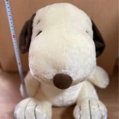 スヌーピー グランデぬいぐるみ　ユーデュロイぬいぐるみの画像