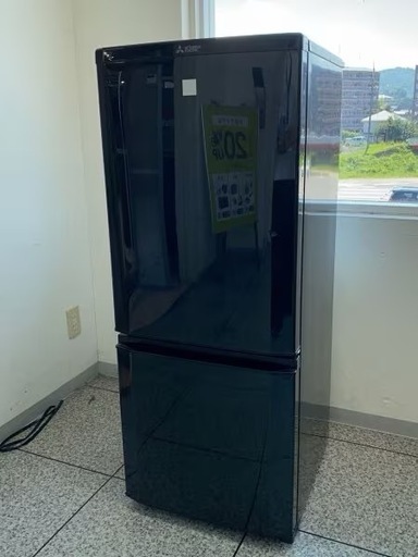 三菱ノンフロン冷凍冷蔵庫　MR-P15EE-KK1