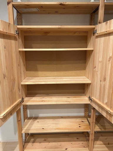 【お渡し決まりました】IKEA IVAR イーヴァルシェルフユニット テーブル付