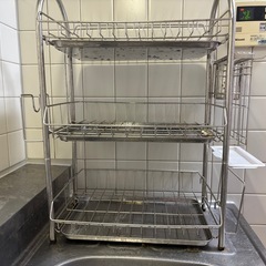 【受付中止】食器水切りラックの画像