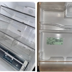 
早い者勝ち！　日立 ガラス　冷蔵庫 401L  冷凍庫 タッチパネル 真空チルド　ガラストップ 自動製氷機 大容量の画像