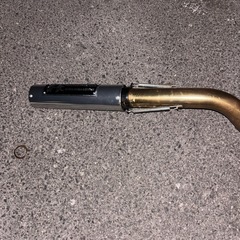 ゼファー ゼファーχ 番長 マフラー 番長管 真鍮の画像