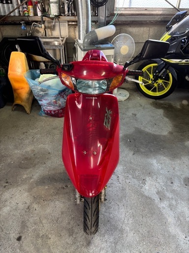 HONDA DIO ZX 】大人気 限定5000台　赤スケルトン2スト　希少