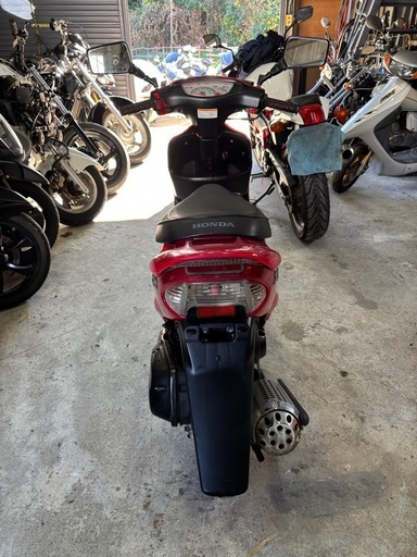 HONDA DIO ZX 】大人気 限定5000台　赤スケルトン2スト　希少