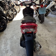 HONDA DIO ZX 】大人気 限定5000台　赤スケルトン2スト　希少の画像