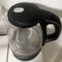 ガラス製電気ケトル　決定済みの画像