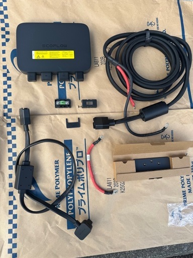 購入者決定。エコフロー　オルタネーターチャージャー800w