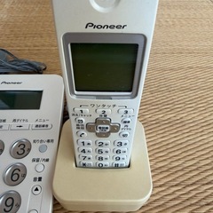 Pioneer コードレス電話機TF-SA36Sの画像