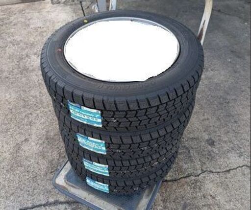 （脱着含）軽自動車 155/65R14 新品スタッドレスタイヤ グッドイヤーICENAVI7