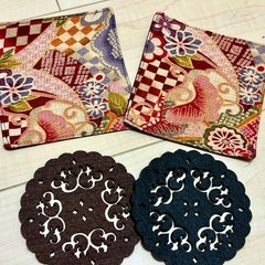 【美濃焼】和藍　マグカップ2個セット　コースターつき！の画像