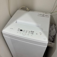 【引っ越しのため売却】アイリスオーヤマ 全自動洗濯機 6kg｜価格相談OK｜説明書ありの画像