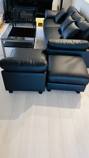Tansu no Gen 3-Seater Sofa Set, L-Shaped, Comes with Covers and Cus
