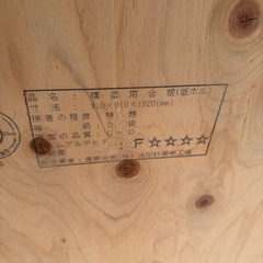 【在庫10枚】9mmベニヤ 910×1820mmの画像