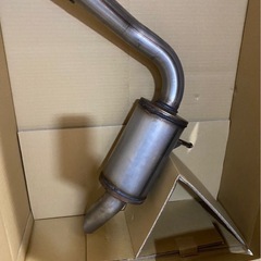 【新車外し】40系アルファード HV 純正マフラー ほぼ未使用 車検用◎の画像