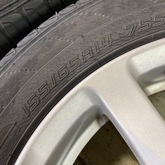 ダイハツホイール&タイヤ4本セットの画像