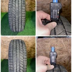 ブリヂストン BLIZZAK VRX3 215/60R17 4本 2021年製 残溝7.7〜8.5mm 中古スタッドレスの画像