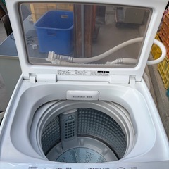 AQUA AQW-V7E9   2021年製 洗濯機 動作確認済の画像