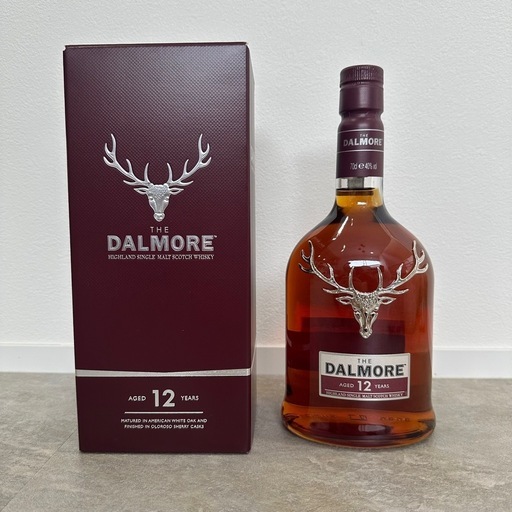 ウイスキーダルモア 12年 700ml 洋酒 Whisky (ma) 牛久保のウイスキー