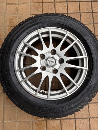 195/65R15  アルミホイールタイヤ PCD114.3