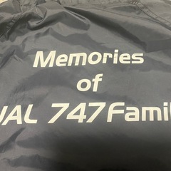 JAL 747オリジナルウィンドブレーカーの画像