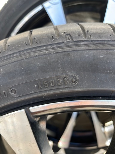 タイヤ、ホイールセット  予備タイヤ付き