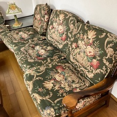 カリモク　ソファー五人がけ　　　の画像