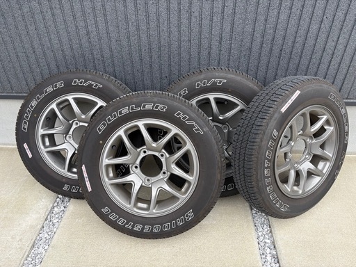 ジムニー タイヤホイールセット　64XC純正