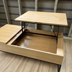 ♦︎③昇降センターテーブル　Nヒバリ120 の画像