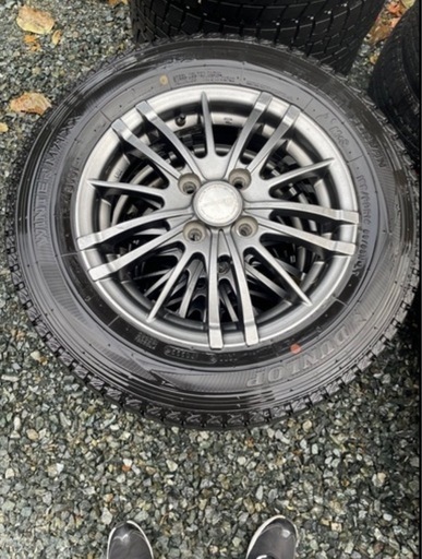 ダンロップ、ウィンターマックス  155/80R14