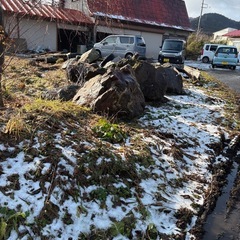 岩手県滝沢市　の庭石どうですか？の画像