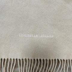 クリスチャンオジャール大判マフラーレディーススカーフストールショール女性用婦人ユニセックス男女兼用ピンク桃色系の画像