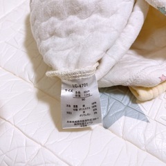 長袖 パジャマ 90 腹巻き付き キルト ボタン ユニコーンの画像