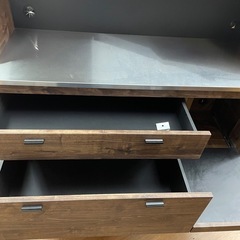 ☆ドリーム荒牧店☆ジモティー割引有☆【クリーニング済】3枚扉オープンボード/中古品の画像