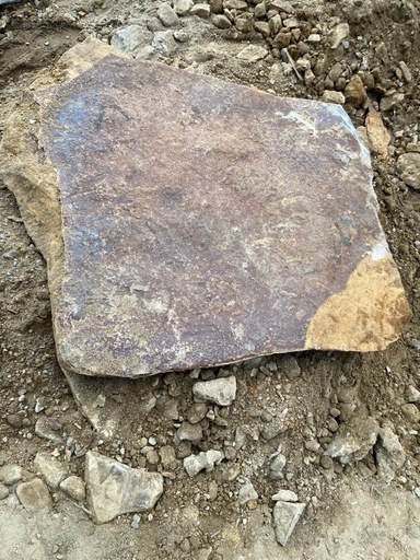 外構、エクステリア用特大鉄平石