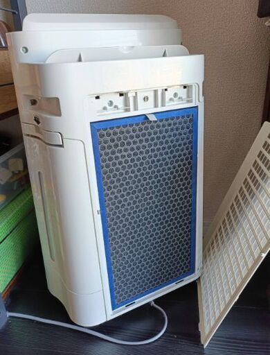 【ご予約中 美品 追加画像 シャープ 加湿 空気清浄機】 プラズマクラスター 7000 空気清浄 23畳 KC-N50-W タンク容量