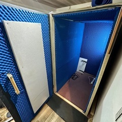 
防音ブース無料で譲ります！の画像