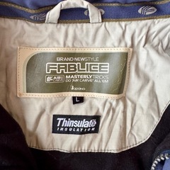 ファブリス メンズ スキー ウェア上下セット スノー上下セットの画像