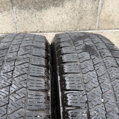 スタッドレスタイヤホイール14インチ PCD100 155/65R14の画像