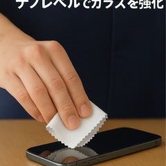 【スマホのガラスコーティング】承ります‼️iPhoneでもAnd...