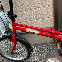 折りたたみ自転車の画像