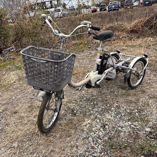 パナソニック　電動アシスト　3輪車　部品取り　再生ベース