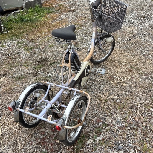 パナソニック 電動アシスト 3輪車 部品取り 再生ベース