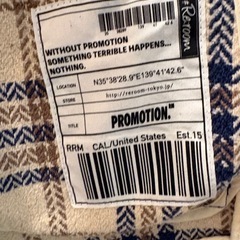 ネルシャツ　チェックの画像